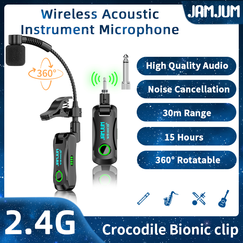 JAMJUM WS-MIC2 Wireless Saxoph - Tippet Line 评论和价格