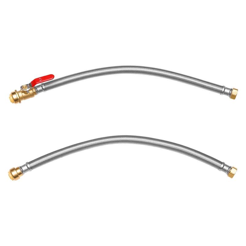 Water Heater Kit, Push-Fit Val - Braided Line 评论和价格
