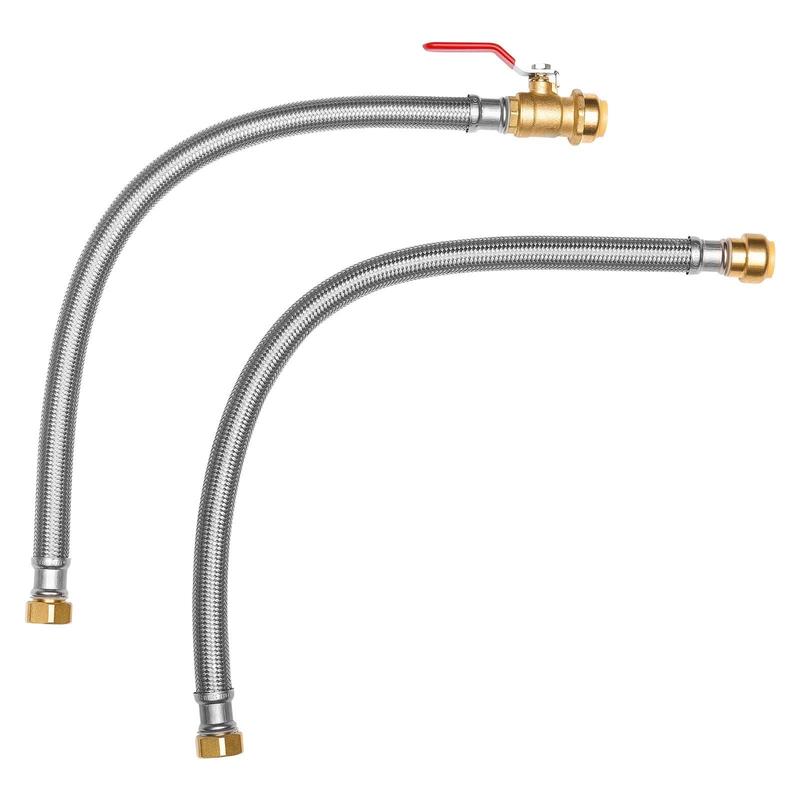Water Heater Kit, Push-Fit Val - Braided Line 评论和价格