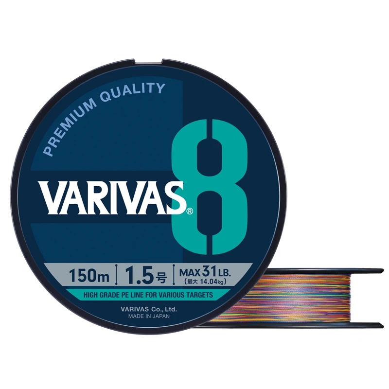 Original VARIVAS 8X Braided -  - Copolymer Line 评论和价格