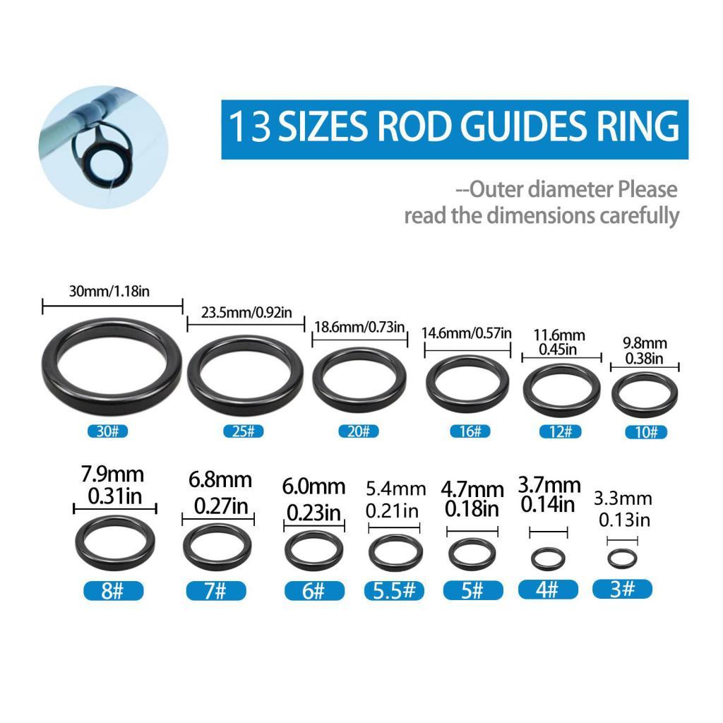 Fishing Rod Tip Repair Kit Cer - Saltwater Line 评论和价格