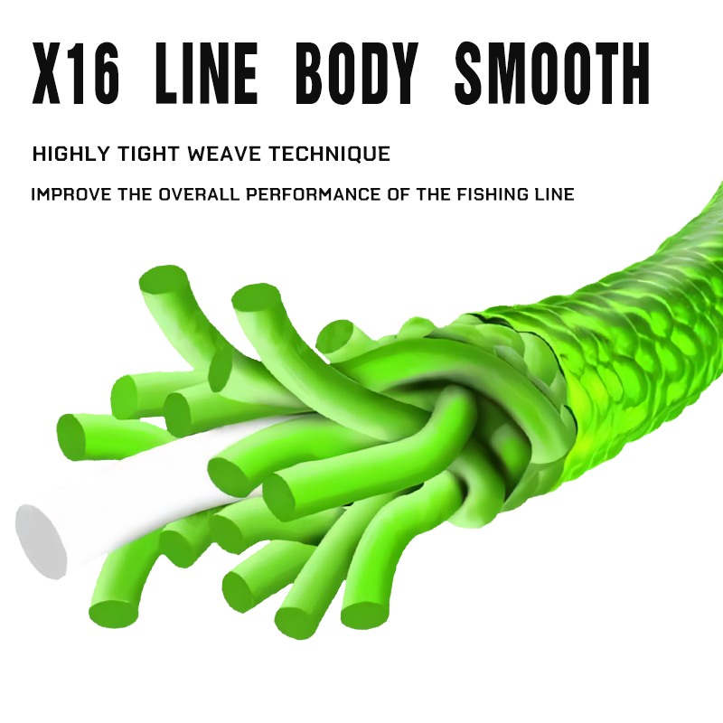 New X16 Strands Fishing Line Y - Copolymer Line 评论和价格