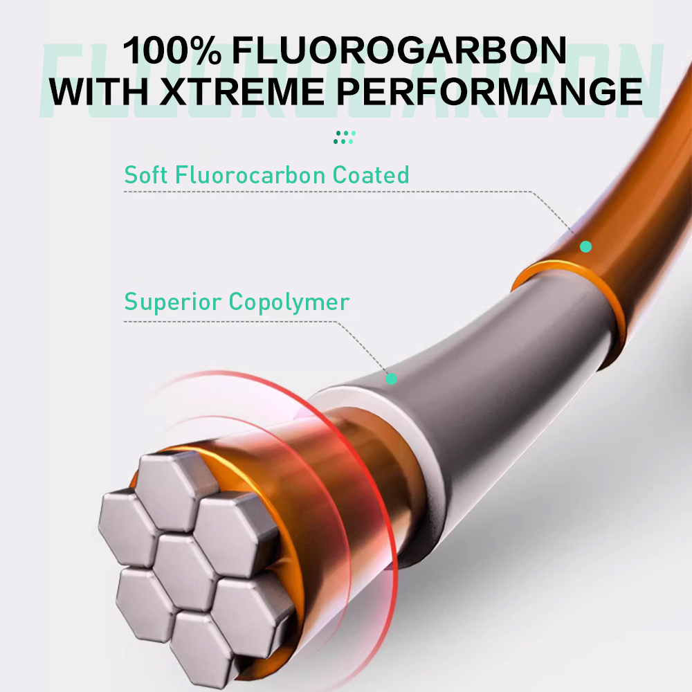 ZUKIBO 100% Fluorocarbon Fishi - Fluorocarbon Line 评论和价格